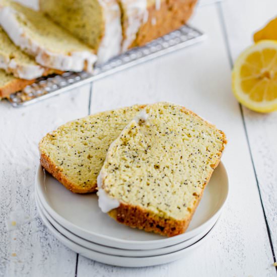 Gluten Free Sugar Free Lemon Loaf - Recipe photo by fitandfull