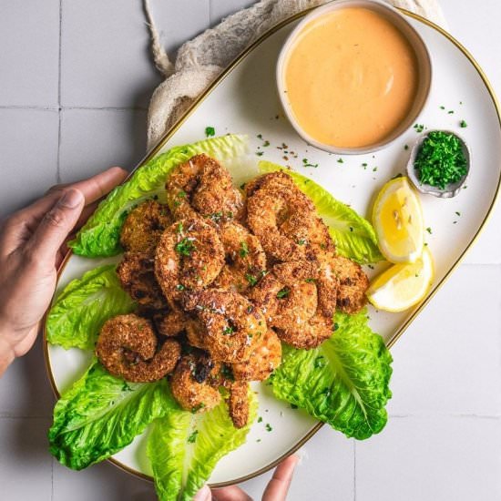 AIR FRYER COCONUT SHRIMPS - Recipe photo by worldly_treat