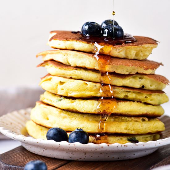 Fluffy Blueberry Pancake recipe - Recipe photo by Simshomekitchen