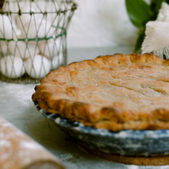 Ground Beef and Mushroom Pie - Recipe photo by LifeAroundtheTable