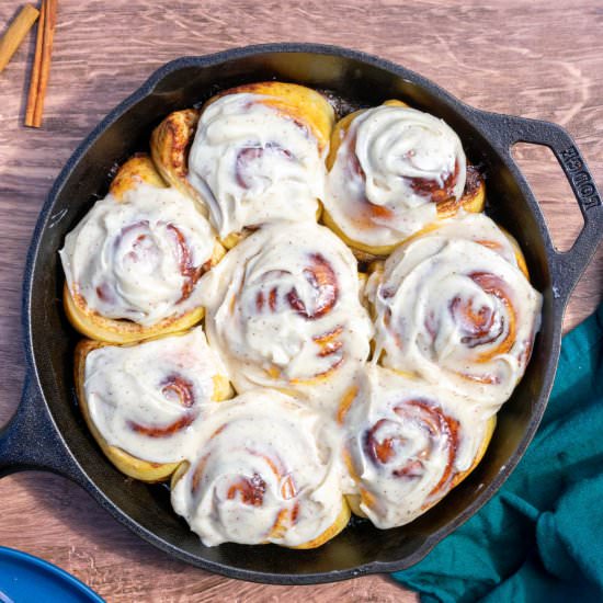 Sourdough Cinnamon Rolls - Recipe photo by sourdoughbrandon