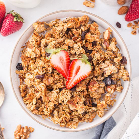 Homemade Granola - Recipe photo by bellyfull