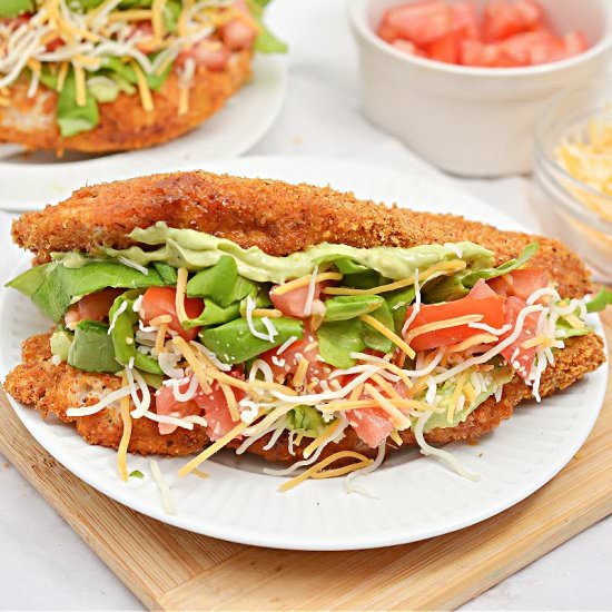 KETO NAKED CHICKEN CHALUPA - Recipe photo by Stylish Cravings