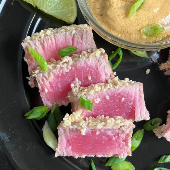 Air Fryer Tuna Steak Recipe - Recipe photo by summeryule.com