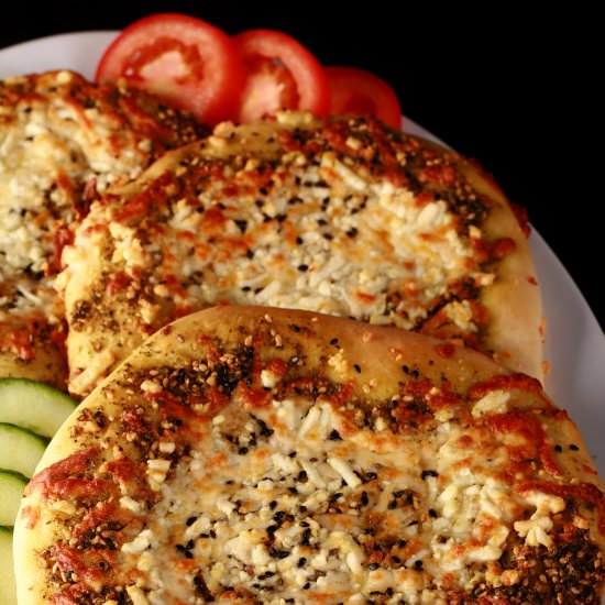 Za'atar Manakish - Recipe photo by CelebrationGeneration