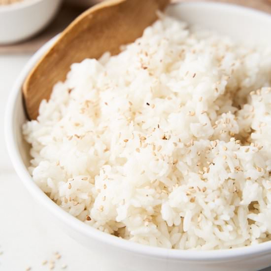 Instant Pot Sushi Rice - Recipe photo by brokebankvegan