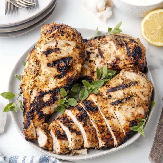 Greek Marinated Chicken - Recipe photo by familyfreshmeals