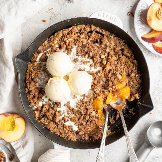 Peach Crisp - Recipe photo by grandbabycakes