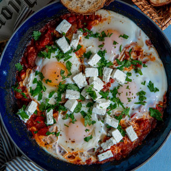 Pioneer Woman Spicy Shakshuka Eggs - Recipe photo by look my recipes