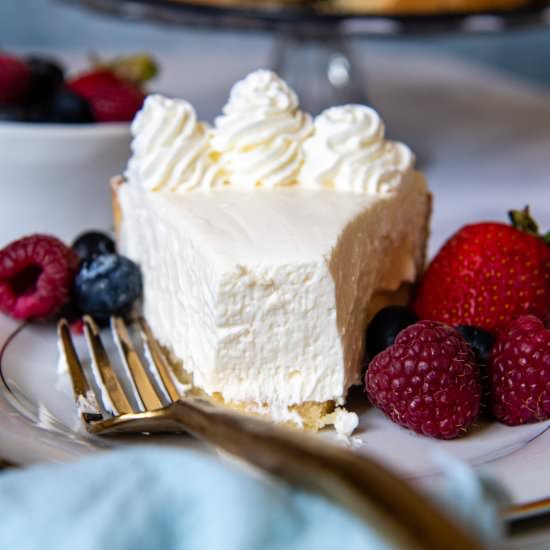 Gluten-Free Cheesecake - Recipe photo by MamaGourmand