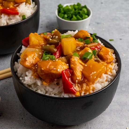 Crock Pot Sweet and Sour Chicken - Recipe photo by SlowCookerMeals