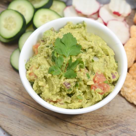 Keto Guacamole - Recipe photo by littlebitrecipes