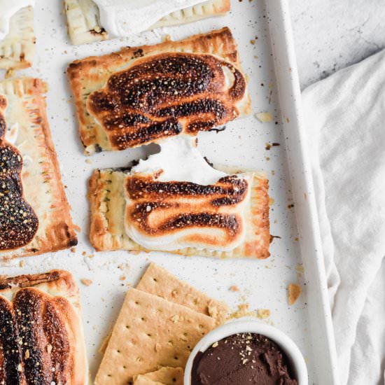 Homemade S'mores Pop Tart - Recipe photo by apaigeofpositivity