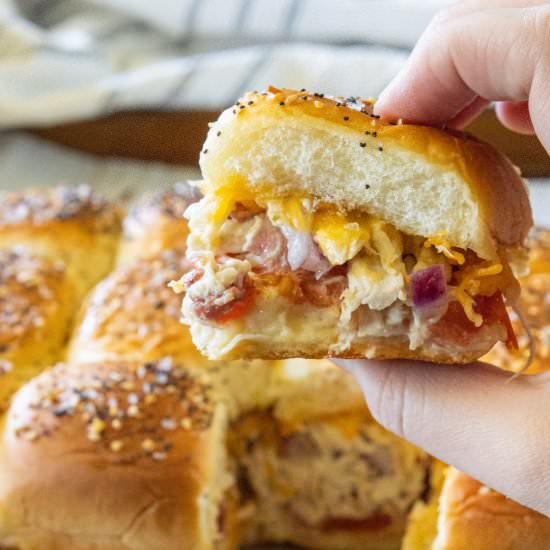 Chicken Bacon Ranch Sliders - Recipe photo by MeganVsKitchen