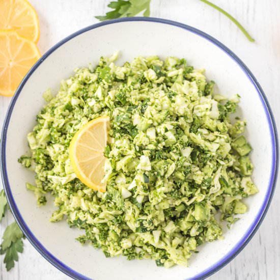 Green Goddess Chopped Salad - Recipe photo by CallMePMc