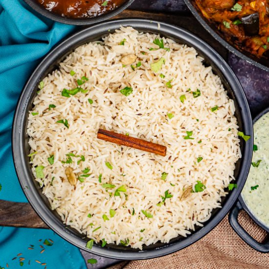 Jeera Rice – Indian Cumin Rice - Recipe photo by Flawless Food
