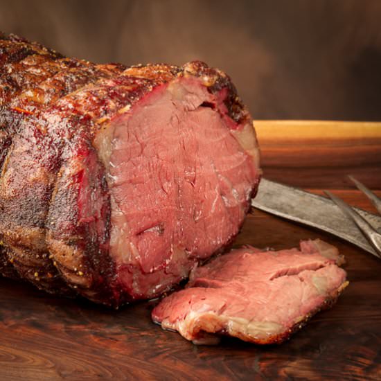 Dry Aged Prime Rib – Reverse Seared - Recipe photo by Austin Eats