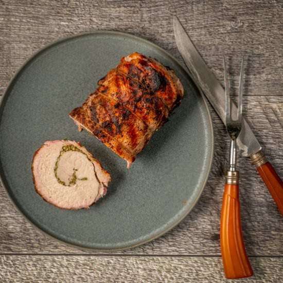 Smoked Pork Loin - Recipe photo by Austin Eats
