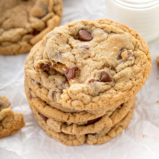 Crumbl Chocolate Chip Cookies - Recipe photo by Lemon blossoms