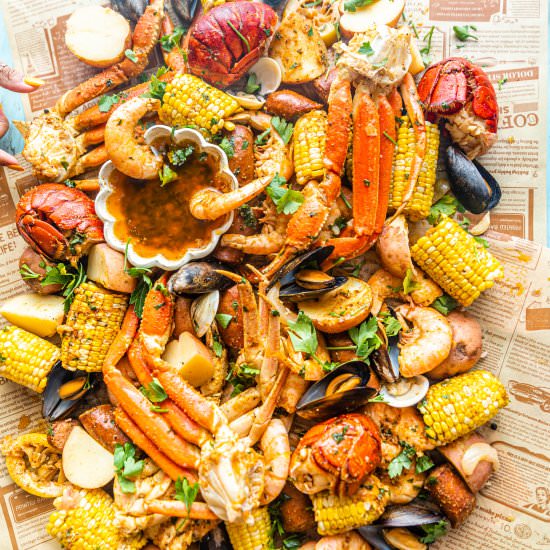 Cajun Seafood Boil - Recipe photo by BritneyBreaksBread