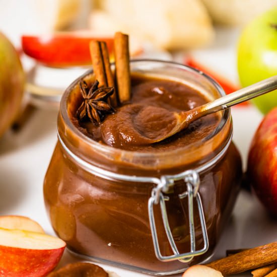 Homemade Apple Butter - Recipe photo by BritneyBreaksBread