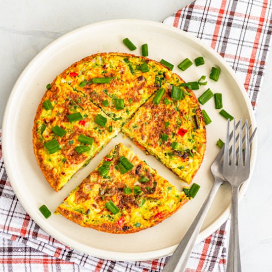 Oats Omelet with Veggies - Recipe photo by Priyanka DK