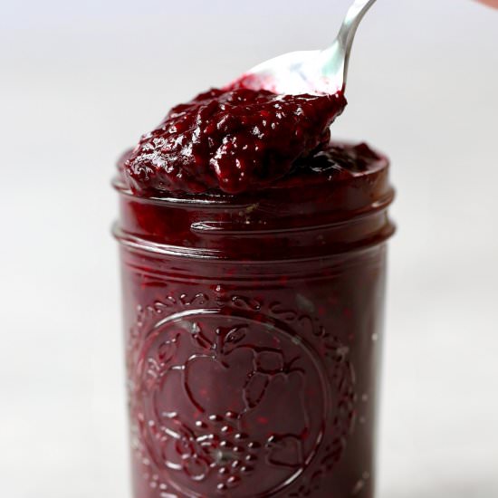 Easy Instant Pot Berry Compote - Recipe photo by theconscientiouseater