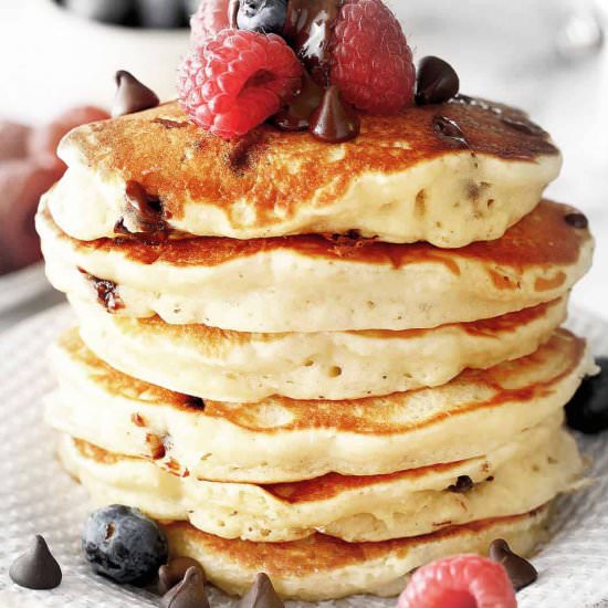 Chocolate Chip Pancakes - Recipe photo by Chefjar