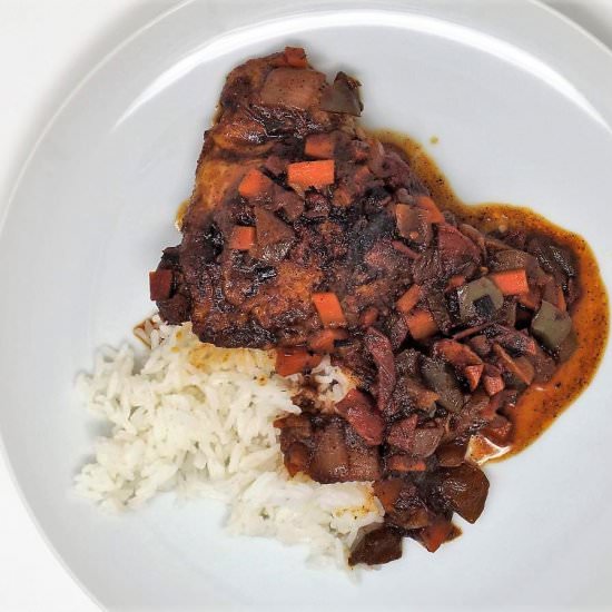 Jamaican Brown Stew Chicken - Recipe photo by YepRecipes