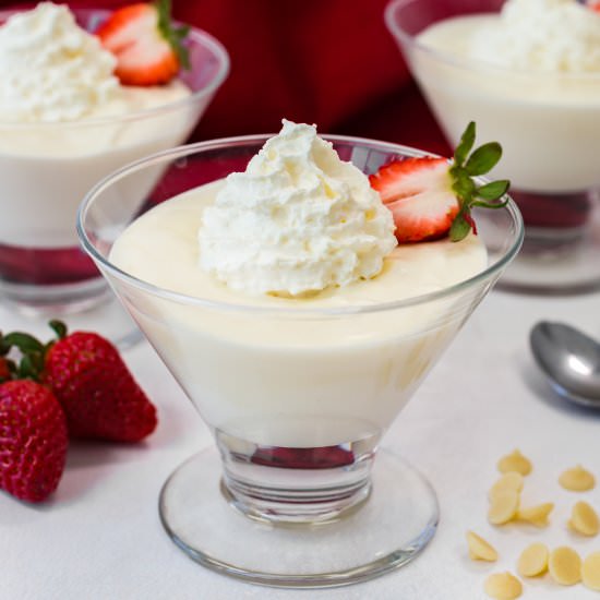 White Chocolate Mousse - Recipe photo by littlebitrecipes