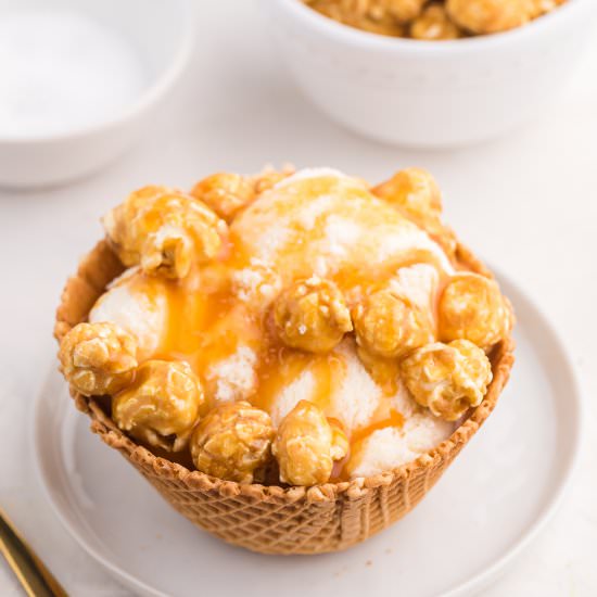 Caramel Crunch Ice Cream Sundae - Recipe photo by simplystacie