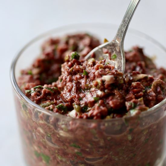 Easy Kalamata Olive Tapenade Recipe - Recipe photo by theconscientiouseater