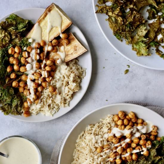 Crispy Oven Roasted Chickpeas - Recipe photo by theconscientiouseater