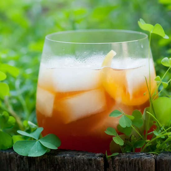 Spiced Tea Cocktail! - Recipe photo by Framed Cooks
