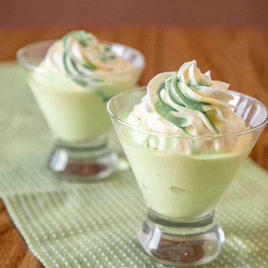 Frozen Grasshopper Ice Cream Drink - Recipe photo by iwilkerson