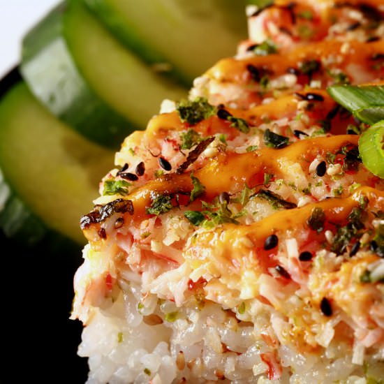 Easy Sushi Bake [Sushi Casserole] - Recipe photo by CelebrationGeneration