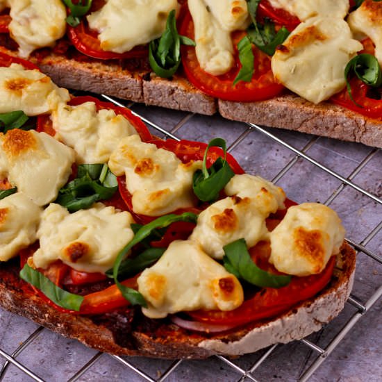 Vegan Mozzarella Cheese - Recipe photo by veganwithgusto