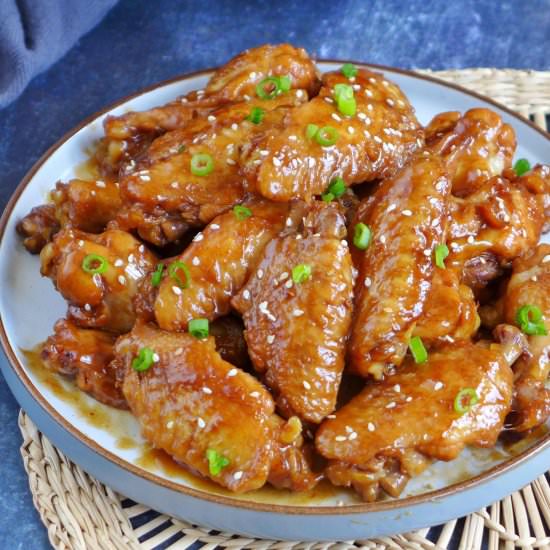 Coca-Cola Chicken Wings - Recipe photo by Red House Spice