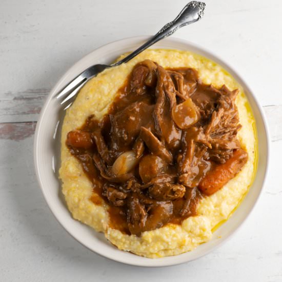 Slow Cooker Coca-Cola Pot Roast - Recipe photo by Framed Cooks