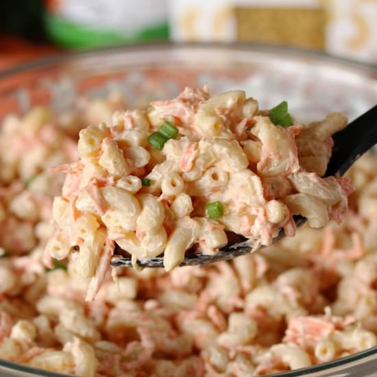 Hawaiian Macaroni Salad - Recipe photo by thekitchenismyplayground