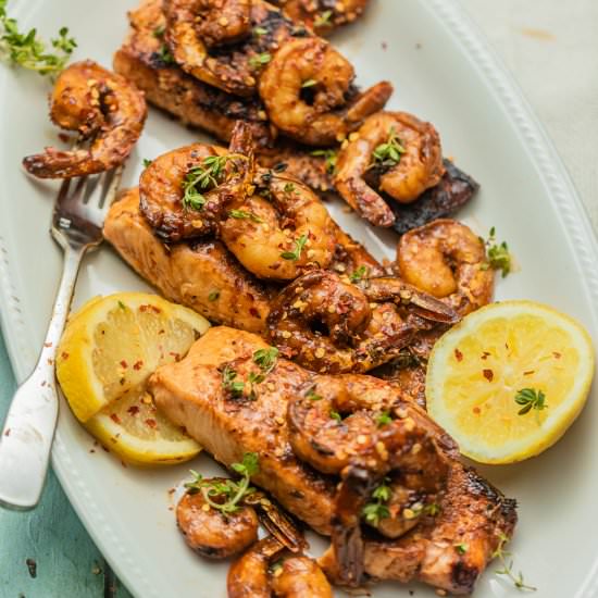 Salmon New Orleans - Recipe photo by BritneyBreaksBread