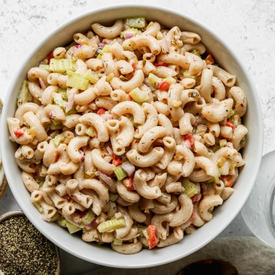 Gluten Free Macaroni Salad - Recipe photo by smallfarmbiglife