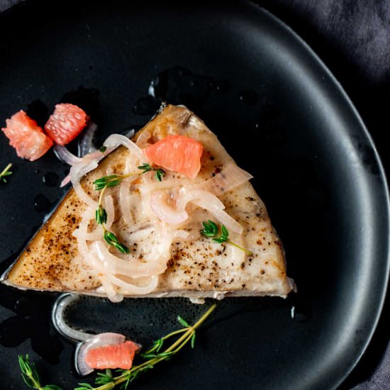 Sous Vide Swordfish - Recipe photo by Went Here 8 This