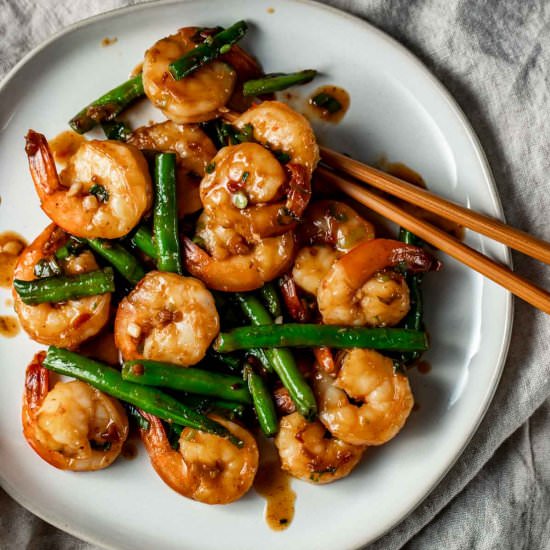 Spicy Hunan Shrimp - Recipe photo by Went Here 8 This