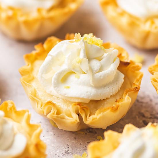 Mini Lemon Tarts - Recipe photo by bellyfull