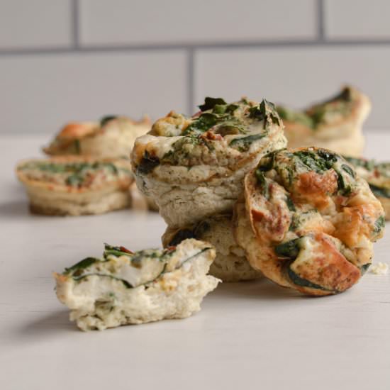 Easy Spinach and Feta Egg Cups - Recipe photo by nourishedbynic
