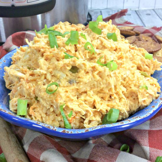 Instant Pot Buffalo Chicken Dip - Recipe photo by BakingBeauty