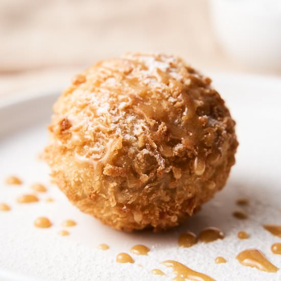 Dairy-Free Fried Ice Cream - Recipe photo by brokebankvegan