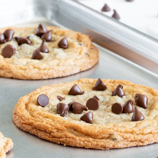 chewy chocolate chip cookie - Recipe photo by kitchen_trials