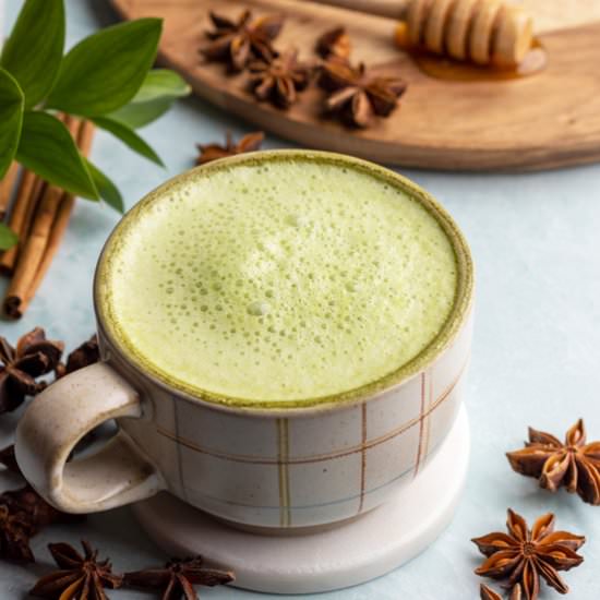 Matcha Chai Latte - Recipe photo by CookhouseDiary